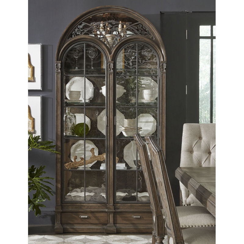 Charlton Home® Mayview 46.06'' Wide China with Lighting Wayfair